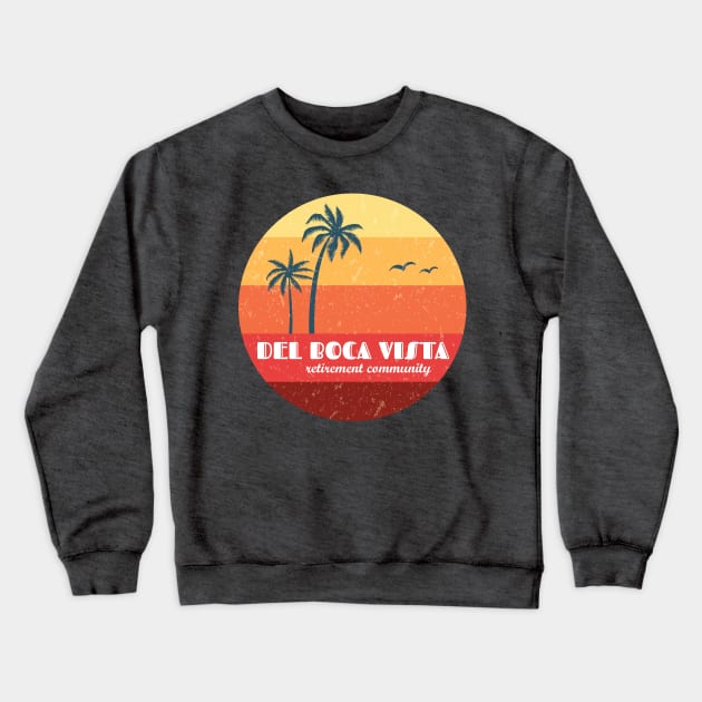 Del Boca Vista Crewneck Sweatshirt by WakuWaku